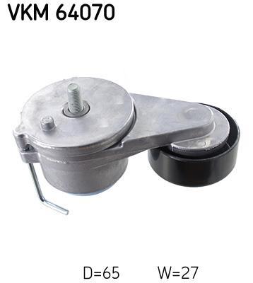 Rolo tensor da correia trapezoidal estriada SKF ref. VKM 64070